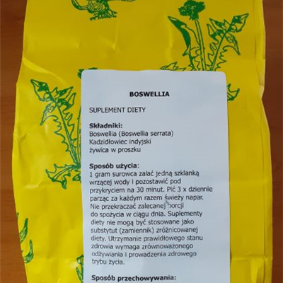 Boswellia serrata mielona WILD 2 x 250g